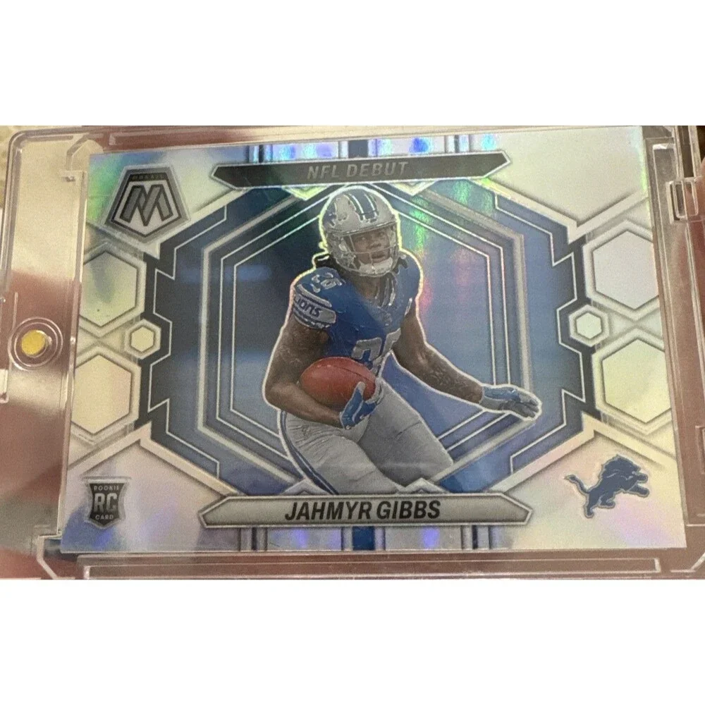 Jahmyr Gibbs 2023 Panini Mosaic NFL Debut Silver Prizm #ND-10 Detroit Lions RC